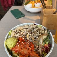 Seasonal mushroom bowl  at Katzentempel in Regensburg