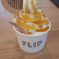 passion fruit soft serve at FLIP in Dublin