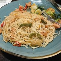 Veggie pasta   at Death or Glory Bar in Delray Beach