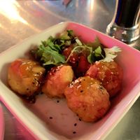 Jackfruit Fritters  at Death or Glory Bar in Delray Beach