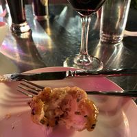 Jackfruit Fritter  at Death or Glory Bar in Delray Beach