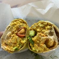 Tofu scramble  at Whole Green Cafe in Delray Beach