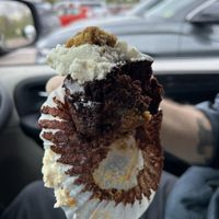 Cupcake vegan sans gluten - délicieux   at Market Cafe in Burlington