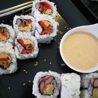 Sesame sauce at Mo's Café in Hamburg