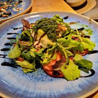 Mozzarella and tomato at Mangfallblau in Gmund Am Tegernsee