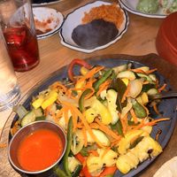 Veggie fajitas   at SolToro in Montville