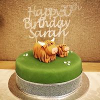 Custom birthday cake  at Sweetest Things in Dudley