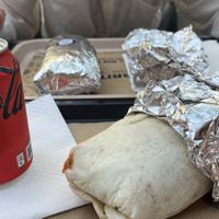 Vegan burrito   at Burritos in Barcelona