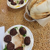 Falafel Hummus bowl at Sunrise Pita and Grill in Davie