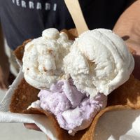   at Nicoco Hawaiian Gelato in Hilo