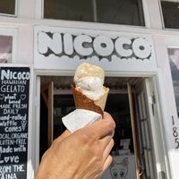   at Nicoco Hawaiian Gelato in Hilo