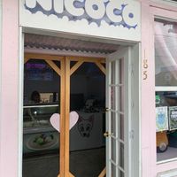 Store front at Nicoco Hawaiian Gelato in Hilo