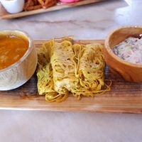 Jackfruit Roti Jala. at The Hungry Tapir in Kuala Lumpur
