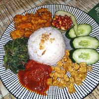 Nasi Lemak at The Hungry Tapir in Kuala Lumpur