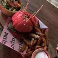  Bombshell burger  at The Hungry Tapir in Kuala Lumpur