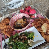 Soul food sharing platter (92 RYM w taxes) at The Hungry Tapir in Kuala Lumpur