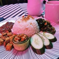 Nasi Lemak at The Hungry Tapir in Kuala Lumpur
