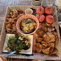 Soul food sharing platter   at The Hungry Tapir in Kuala Lumpur