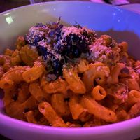 Nighttime pics so not great, but this Mac n cheese is amazing  at The Hungry Tapir in Kuala Lumpur