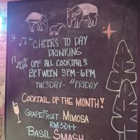  at The Hungry Tapir in Kuala Lumpur