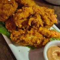 Fried starter at The Hungry Tapir in Kuala Lumpur