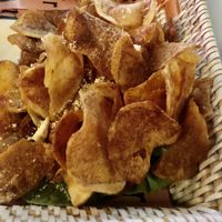 Homemade chips  at The Hungry Tapir in Kuala Lumpur