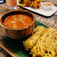 Jackfruit roti  at The Hungry Tapir in Kuala Lumpur