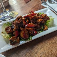 Kung pow cheeken at The Hungry Tapir in Kuala Lumpur