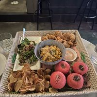 One of the sharing platters  at The Hungry Tapir in Kuala Lumpur