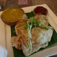 Roti canai  at The Hungry Tapir in Kuala Lumpur