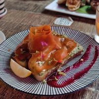Valmon toast at The Hungry Tapir in Kuala Lumpur