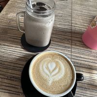 Hot mocha and Crookie shake  #Veganuary at The Hungry Tapir in Kuala Lumpur