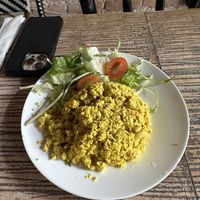 Scrambled tofu  #Veganuary at The Hungry Tapir in Kuala Lumpur