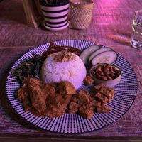 Nasi lemak   at The Hungry Tapir in Kuala Lumpur