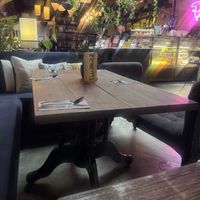 Cool interor   at The Hungry Tapir in Kuala Lumpur