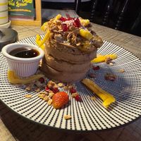 nangka pancakes at The Hungry Tapir in Kuala Lumpur