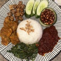 Nasi Lemak  at The Hungry Tapir in Kuala Lumpur