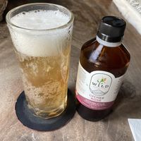 Lychee rose kombucha  at The Hungry Tapir in Kuala Lumpur