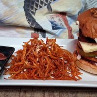 Smash burger at The Hungry Tapir in Kuala Lumpur