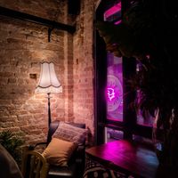 Cosy corners at The Hungry Tapir in Kuala Lumpur