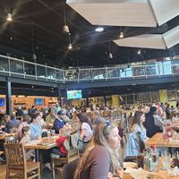 Inside of restaurant at Victory Brewing Company Parkesburg in Parkesburg