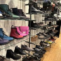 Just some of the men’s shoes  at VEGA-LIFE in Amsterdam