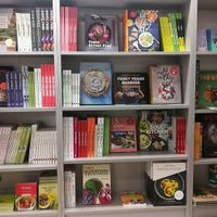 Part of vegan library at VEGA-LIFE at VEGA-LIFE in Amsterdam