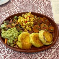 Llapingacho  at Prana Veggie in Quito