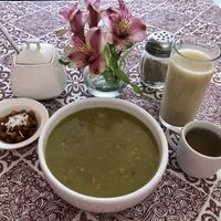 Green Soup  at Prana Veggie in Quito