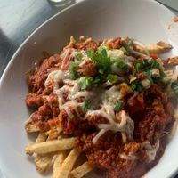 chili cheese fries  at The Panacea Restaurant in Wilmington