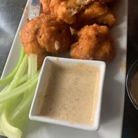 buffalo cauliflower   at The Panacea Restaurant in Wilmington