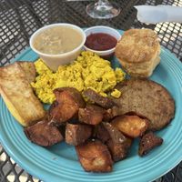 Hangover Platter  at The Panacea Restaurant in Wilmington