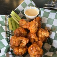 Buffalo Cauliflower Wings. So good  at The Panacea Restaurant in Wilmington