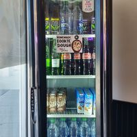 Drinks to go with caps, no spilling in the car at Cinnaholic in Schaumburg